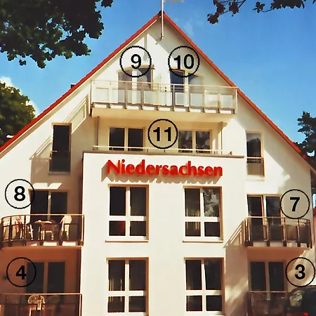 Haus Niedersachsen 3 Apartment Timmendorfer Strand